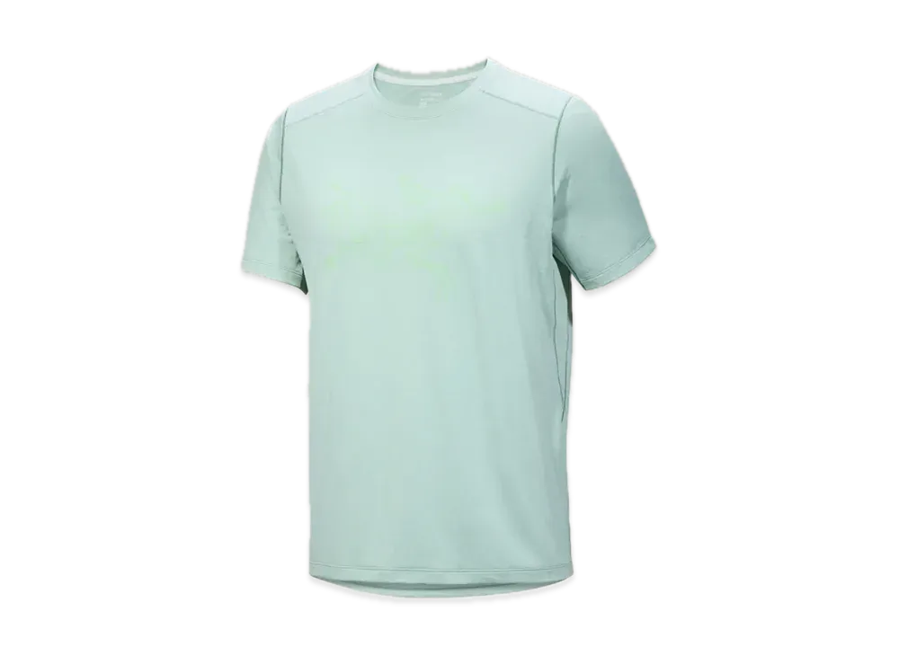 ARC'TERYX Cormac Logo Short Sleeve Men's "Stone Green Heather"