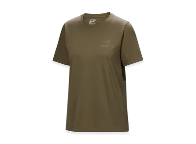 ARC'TERYX Women's Kragg SL Cotton Emblem Crew SS "Tatsu" X000009502