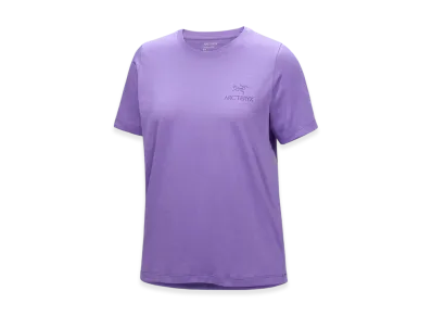 ARC'TERYX Women's Kragg SL Cotton Emblem Crew SS "Aster" X000009502