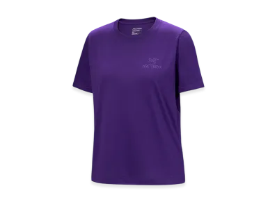 ARC'TERYX Kragg SL Cotton Emblem Crew SS Women's "Azalea" X000009502