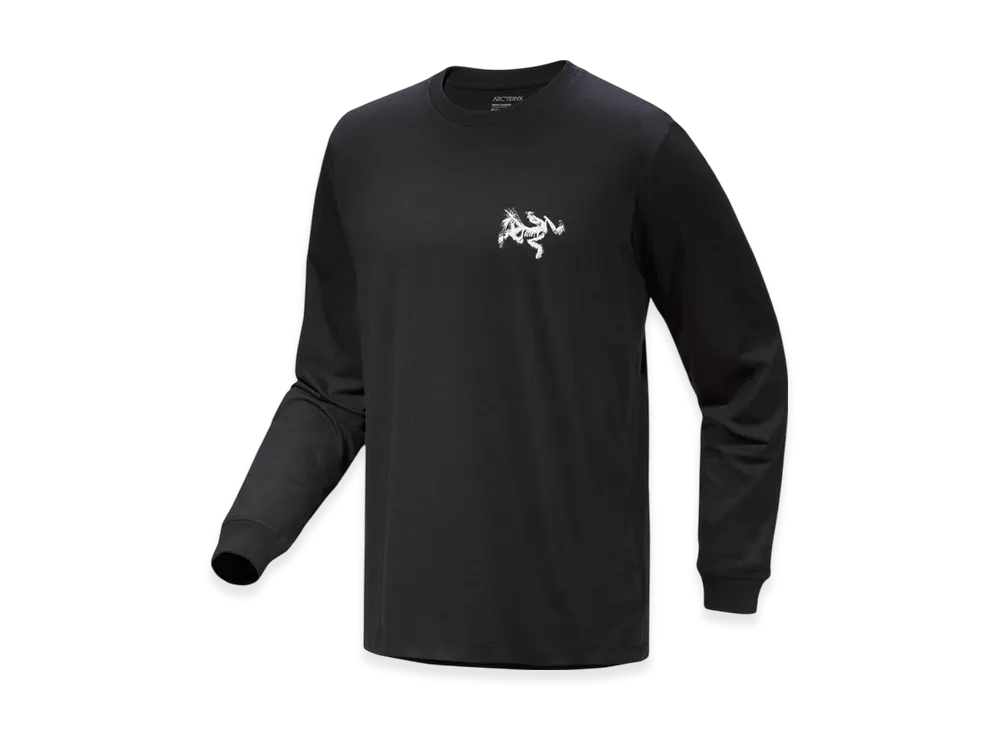 ARC'TERYX Kragg SL Cotton Bird Tile LS M "Black/Arctic Silk" X000009537