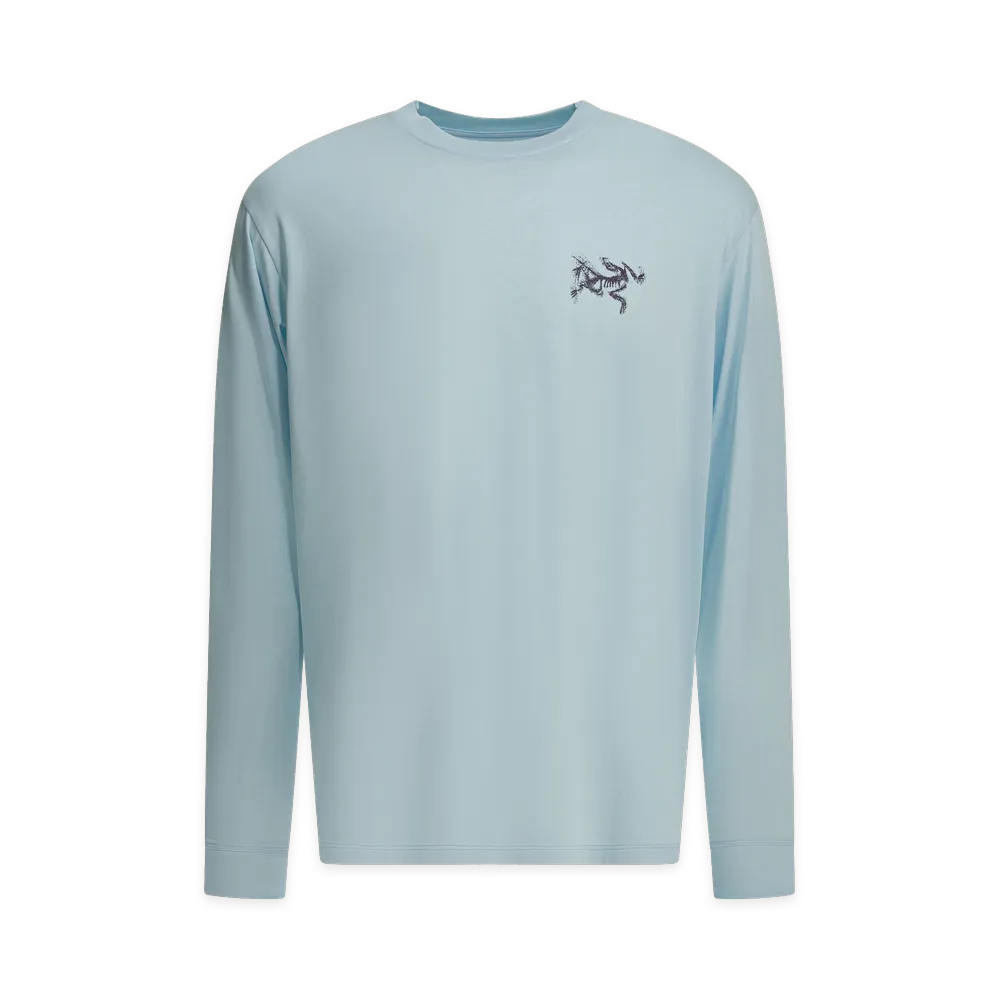 ARC'TERYX Kragg SL Crewneck T-Shirt "Light Blue" X000009537