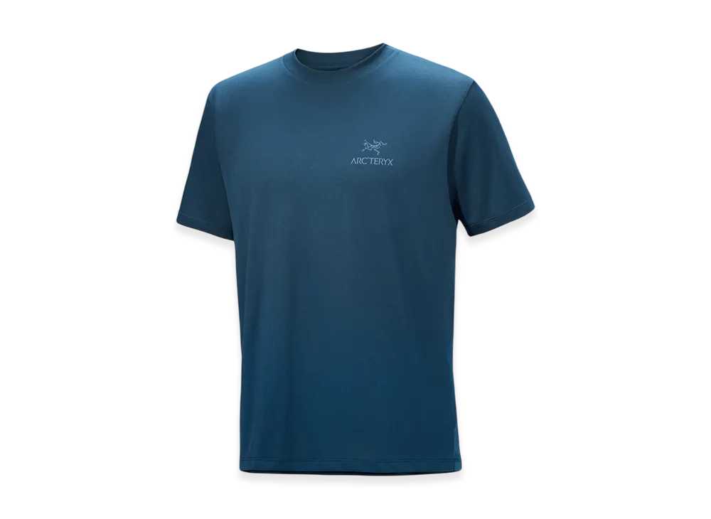 ARC'TERYX Kragg SL Cotton Bird Word SS Men's "Nightscape/Lt Night" X000009535