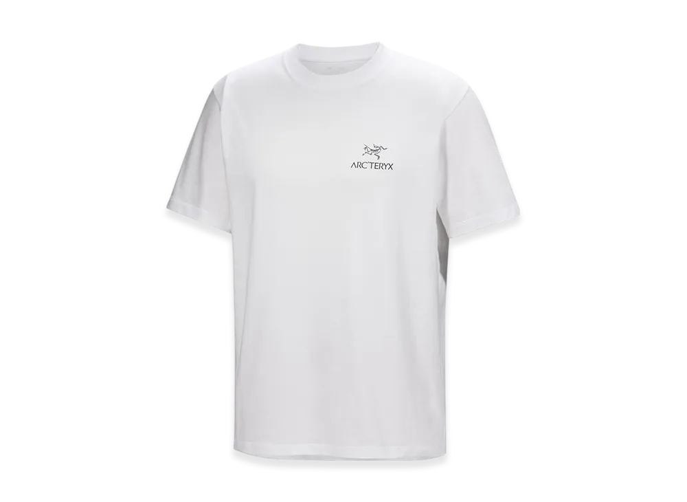 ARC'TERYX Kragg SL Cotton Bird Word SS M "White Light/Black" X000009535