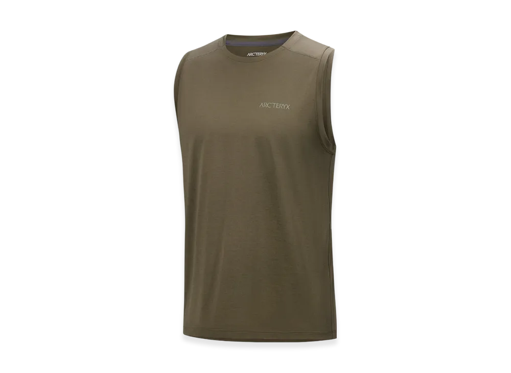 ARC'TERYX Cormac Arcbird Logo Tank M "Tatsu Heather/Forage" X000009703