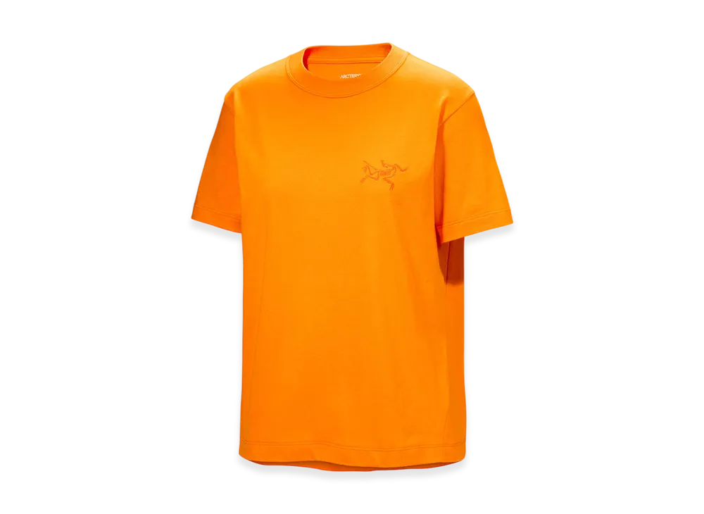 ARC'TERYX Kragg Cotton Little Bird Crew SS Women's "Blaze" X000008468