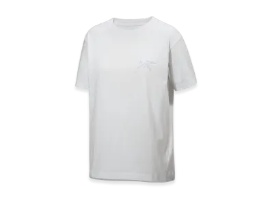 ARC'TERYX Women's Kragg Cotton Little Bird Crew SS "White Light/White" X000008468