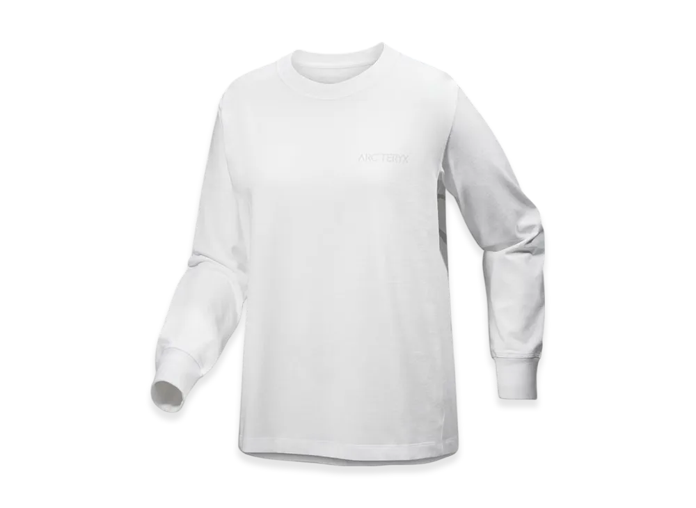 ARC'TERYX Women's Kragg Cotton Bird Crew LS "White Light/White" X000008469