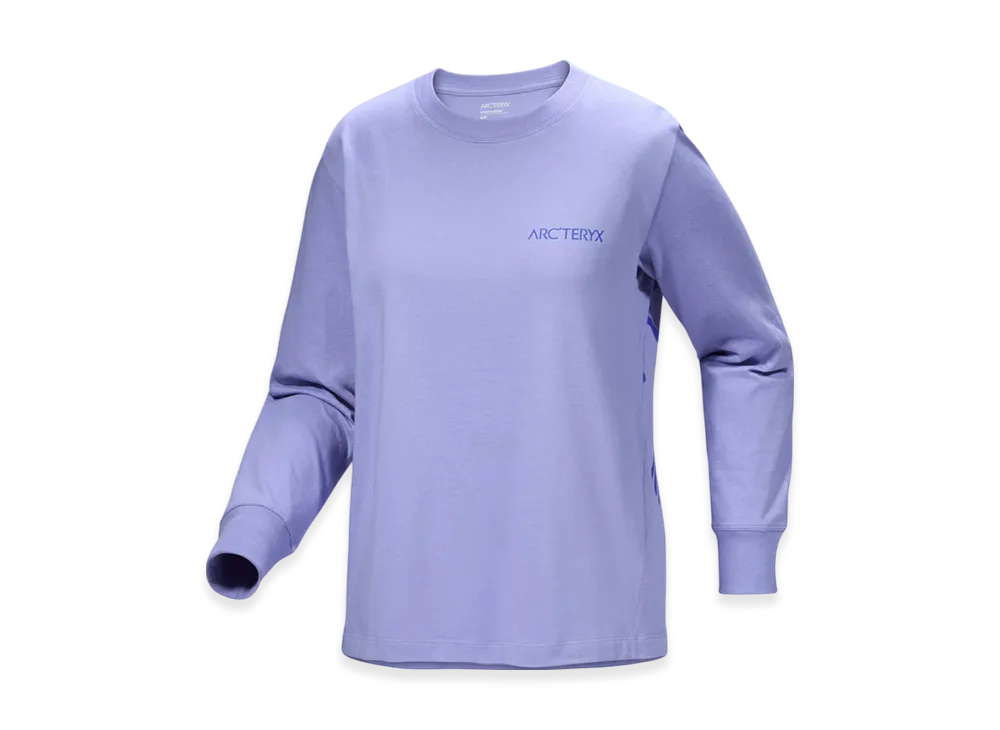 ARC'TERYX Kragg Cotton Bird Crew LS W "Moonstone / Electra" X000008469