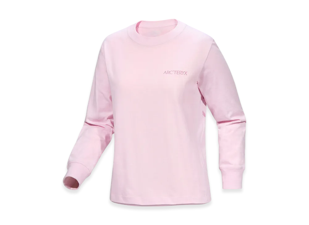ARC'TERYX Kragg Cotton Bird Crew LS W "Pink Glow / Dk Pink Glow" X000008469