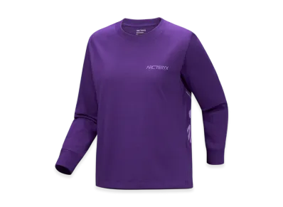 ARC'TERYX Kragg Cotton Bird Crew LS Women's "Azalea/Aster" X000008469