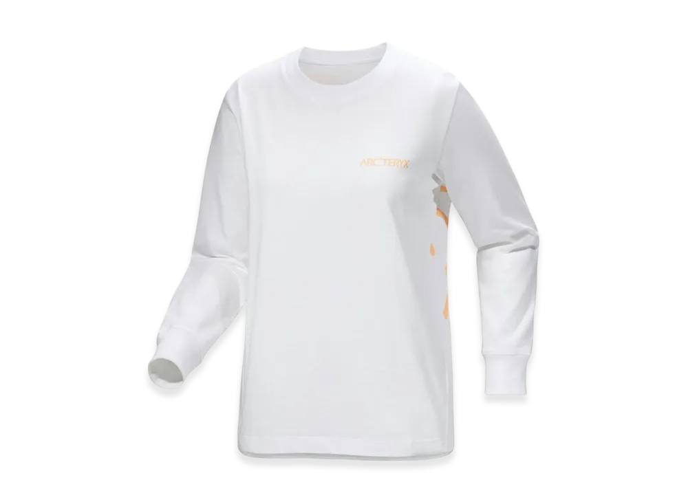 ARC'TERYX Kragg Cotton Bird Crew LS W "White Light / Luminary" X000008469