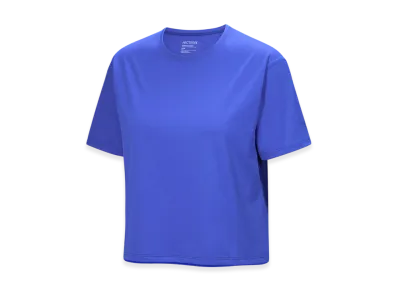 ARC'TERYX Women's Taema Crop SS "Electra Heather" X000006460