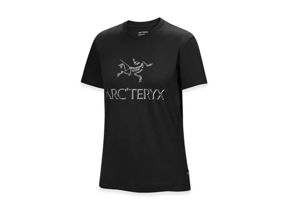 ARC'TERYX Arcword Cotton T Shirt SS W "Black / Solitude" X000008135