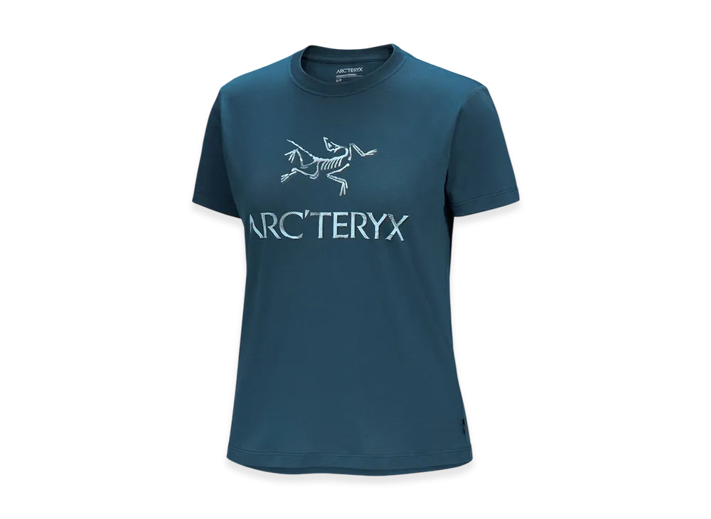 ARC'TERYX Arcword Cotton T Shirt SS Women's "Midnight Frost" X000008135