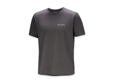 ARC'TERYX Cormac Arcbird Logo SS Men's "Black Heather" X000010256