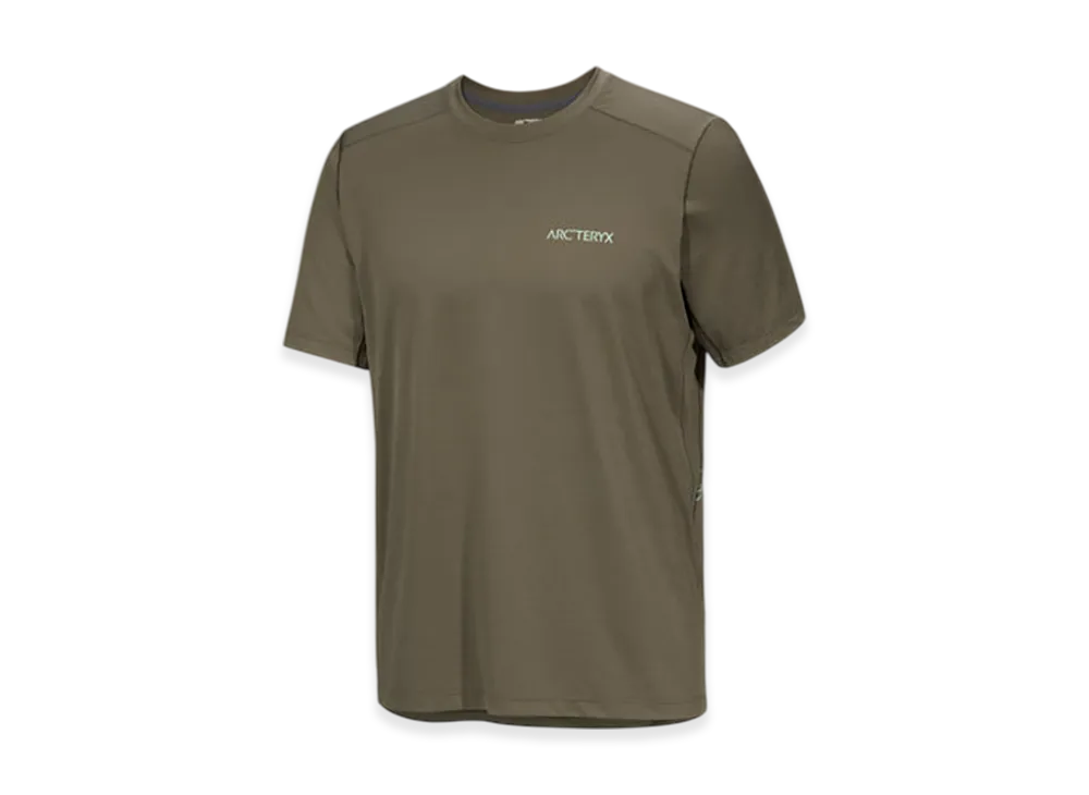 ARC'TERYX Cormac Arcbird Logo SS Men's "Tatsu Heather/Stone Green" X000010256