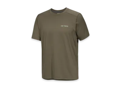 ARC'TERYX Cormac Arcbird Logo SS Men's "Tatsu Heather/Stone Green" X000010256