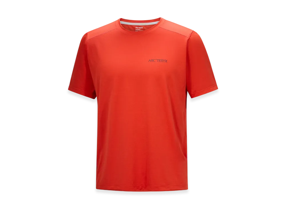 ARC'TERYX Cormac Arcbird Logo SS Men's "Dynasty Heather/Mars" X000010256