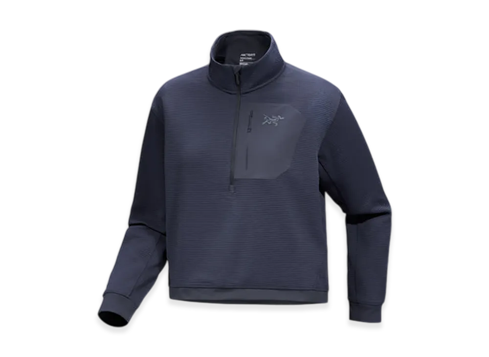 ARC'TERYX Women's Olera Zip Neck "Black Sapphire" X000009847