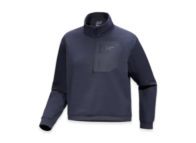 ARC'TERYX Women's Olera Zip Neck "Black Sapphire" X000009847