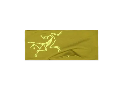 ARC'TERYX Satoro Merino Headband "Olive Moss/Euphoria" X000009491