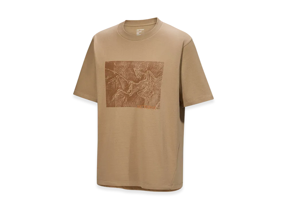 ARC'TERYX Kragg Cotton Lithographica SS Men's "Canvas" X000009926