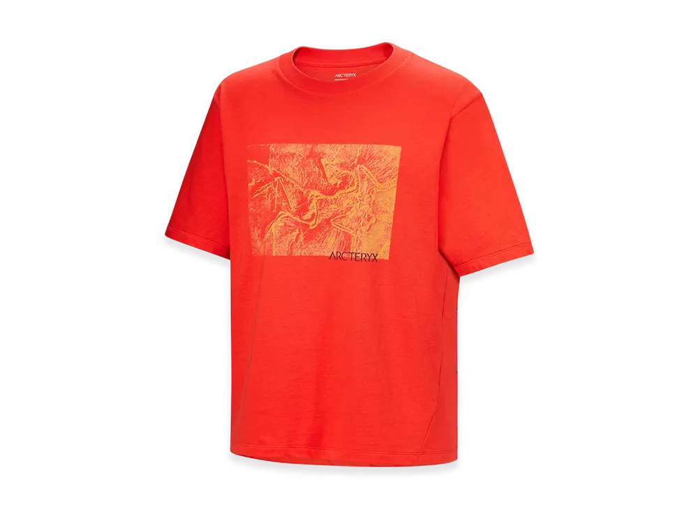 ARC'TERYX Kragg Cotton Lithographica SS Men's "Dynasty" X000009926