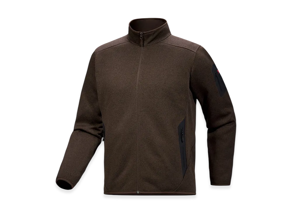 ARC'TERYX Covert Cardigan Men's "Carob Heather/Black" X000010361