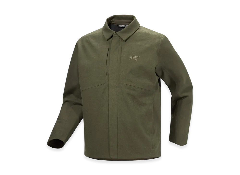 ARC'TERYX Sawyer Wool Overshirt Men's "Tatsu Heather" X000009911