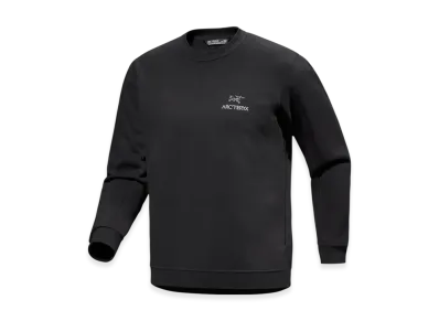 ARC'TERYX Emblem Fleece Crew Men's "Black" X000009787