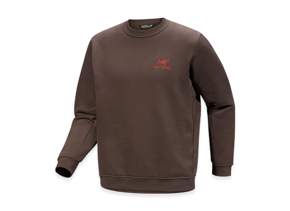 ARC'TERYX Emblem Fleece Crew Men's "Carob" X000009787