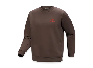 ARC'TERYX Emblem Fleece Crew Men's "Carob" X000009787