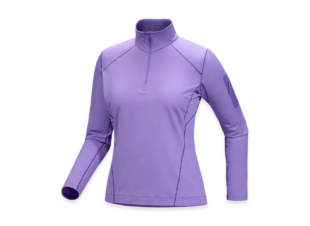 ARC'TERYX Women's Rho Zip Neck "Aster/Lt Iola" X000010535