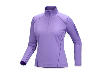 ARC'TERYX Women's Rho Zip Neck "Aster/Lt Iola" X000010535