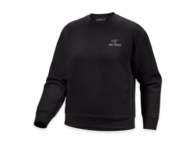 ARC'TERYX Women's Emblem Fleece Crew "Black" X000009312