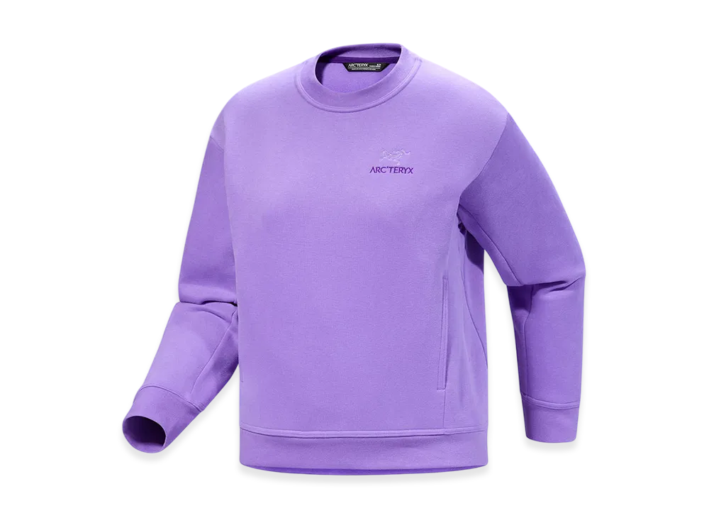 ARC'TERYX Women's Emblem Fleece Crew "Aster" X000009312