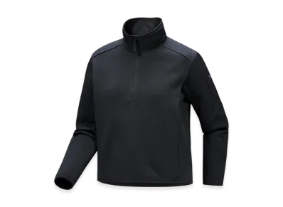 ARC'TERYX Women's Covert Zip Neck "Black" X000010586