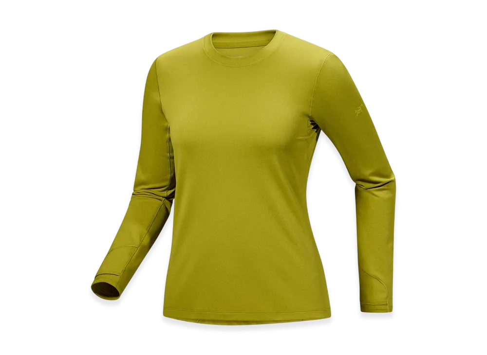 ARC'TERYX Taema Thermal Crew LS Women's "Olive Moss Heather" X000010258