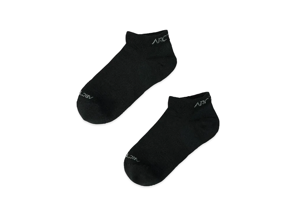 ARC'TERYX Merino Wool Low Cut Sock "Black" X000010462