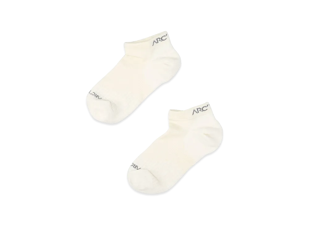 ARC'TERYX Merino Wool Low Cut Sock "White" X000010462