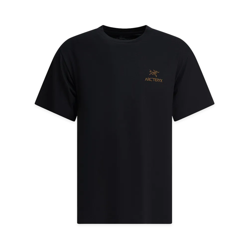 ARC'TERYX Bird Word Crew-Neck T-Shirt "Black" X0000095352