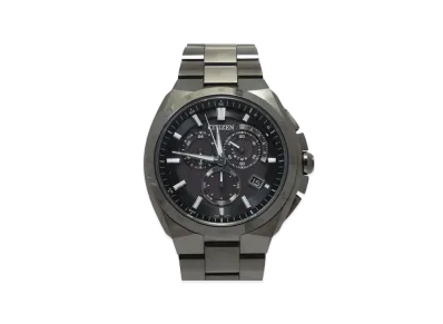 CITIZEN Atessa Eco Drive Chronograph Radio Solar "Black" AT3014-54E