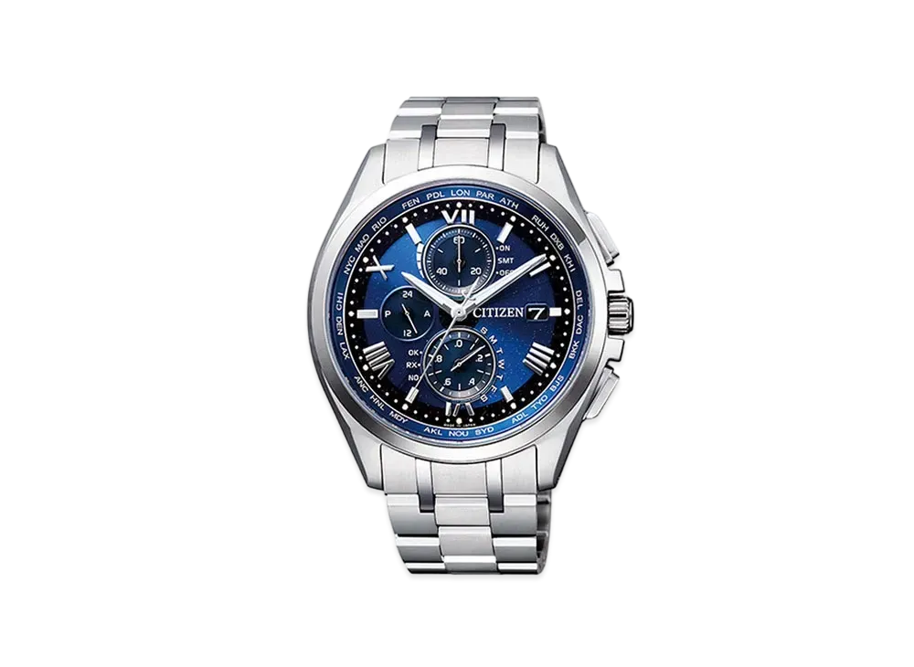 CITIZEN Atessa Eco-Drive Direct Flight Starry Sky Design Model AT8041-54L