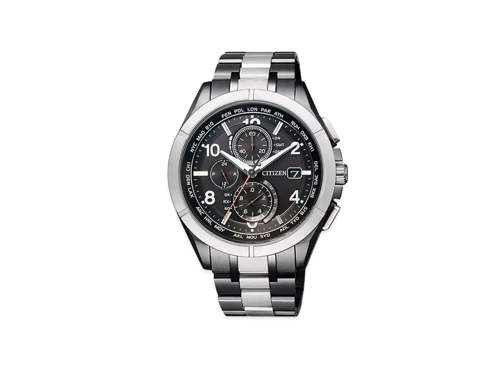CITIZEN Atessa Eco-Drive Direct Flight 30th Anniversary Limited Edition "Black" AT8165-51E