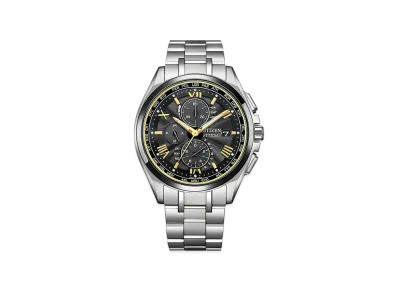CITIZEN Attesa Act Line KIZASHI Collection Eco-Drive 41.5mm "Silver/Black"