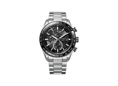 CITIZEN Attesa Act Line Eco-Drive 42.0mm "Silver/Black"
