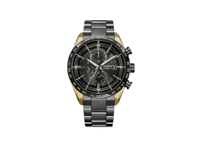CITIZEN Attesa Act Line Black Titanium Series Watch Radio-Controlled Light-Powered Eco-Drive "Black"
