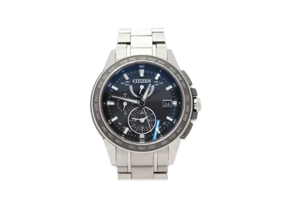 CITIZEN Atessa Eco Drive Double Direct Flight "Black" AT9024-58E