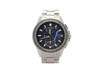 CITIZEN Atessa Eco Drive Double Direct Flight "Blue" AT9024-66L